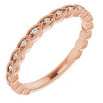 Infinity inspired anniversary band-The Diamond Setter