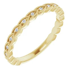 Infinity inspired anniversary band-The Diamond Setter