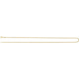 Yellow Gold 1.5 mm Barleycorn 18" Chain-The Diamond Setter