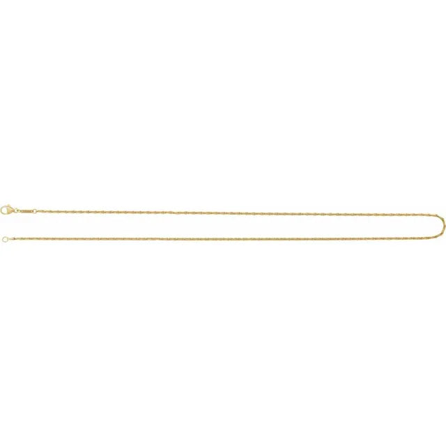 Yellow Gold 1.5 mm Barleycorn 18" Chain-The Diamond Setter