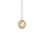 Pendant Dune 0.04ct natural diamond-Pendant-The Diamond Setter