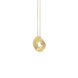 Pendant Dune 0.07ct natural diamonds-Pendant-The Diamond Setter