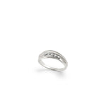 Ring Seta 0.1ct natural diamonds-The Diamond Setter