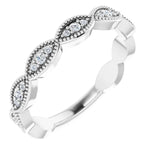 Diamond French Set Anniversary Band-The Diamond Setter