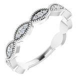 Diamond French Set Anniversary Band-The Diamond Setter