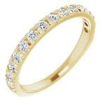 round french-set anniversary band-The Diamond Setter