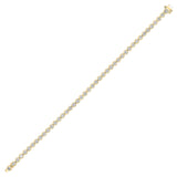 18ct Yellow Gold Diamond-Set Tennis Bracelet-The Diamond Setter