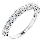 sculptural round set anniversary band-The Diamond Setter