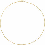 Solid gold Mirror Chain-The Diamond Setter