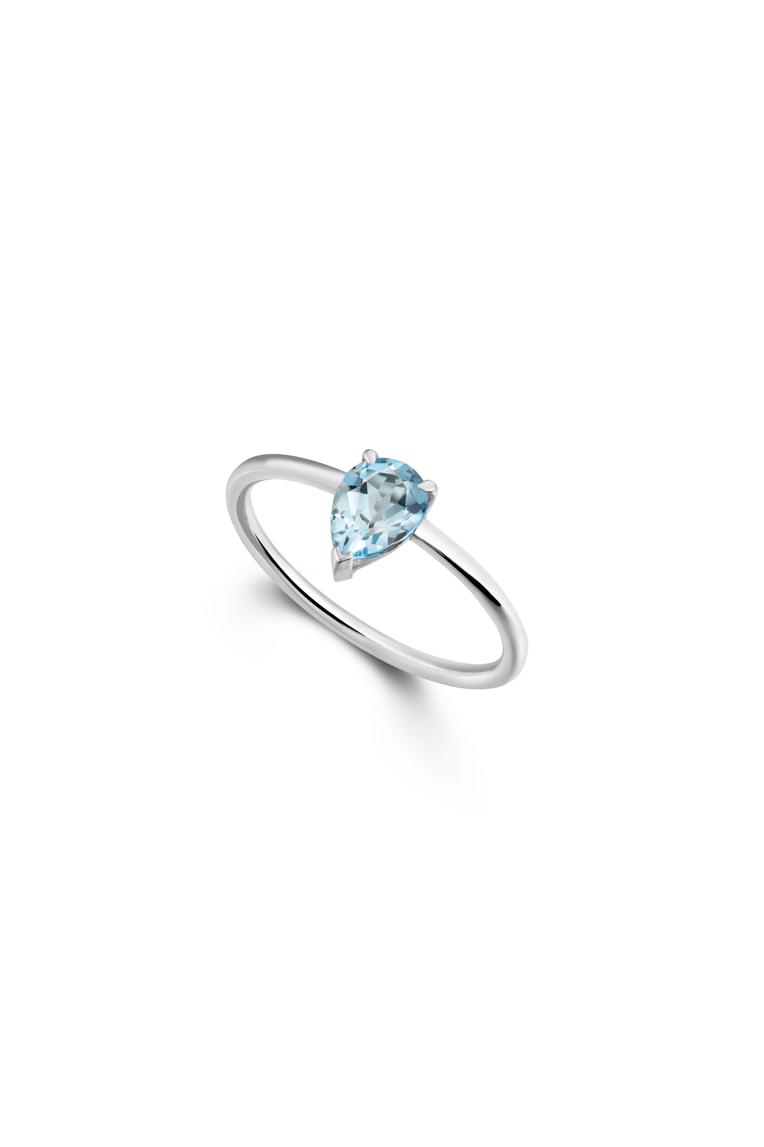 Aquamarine Ring-The Diamond Setter