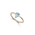 Aquamarine Ring-The Diamond Setter