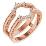 Aludra - Art Deco Inspired Ring Guard-The Diamond Setter