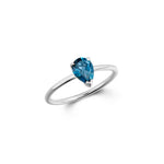 Blue Topaz Ring-The Diamond Setter
