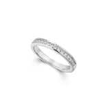 Half Eternity Ring with Channel Set Diamonds-The Diamond Setter