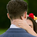 Half Eternity Ring with Channel Set Diamonds-The Diamond Setter