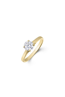 Classic Diamond Solitaire Engagement Ring-The Diamond Setter