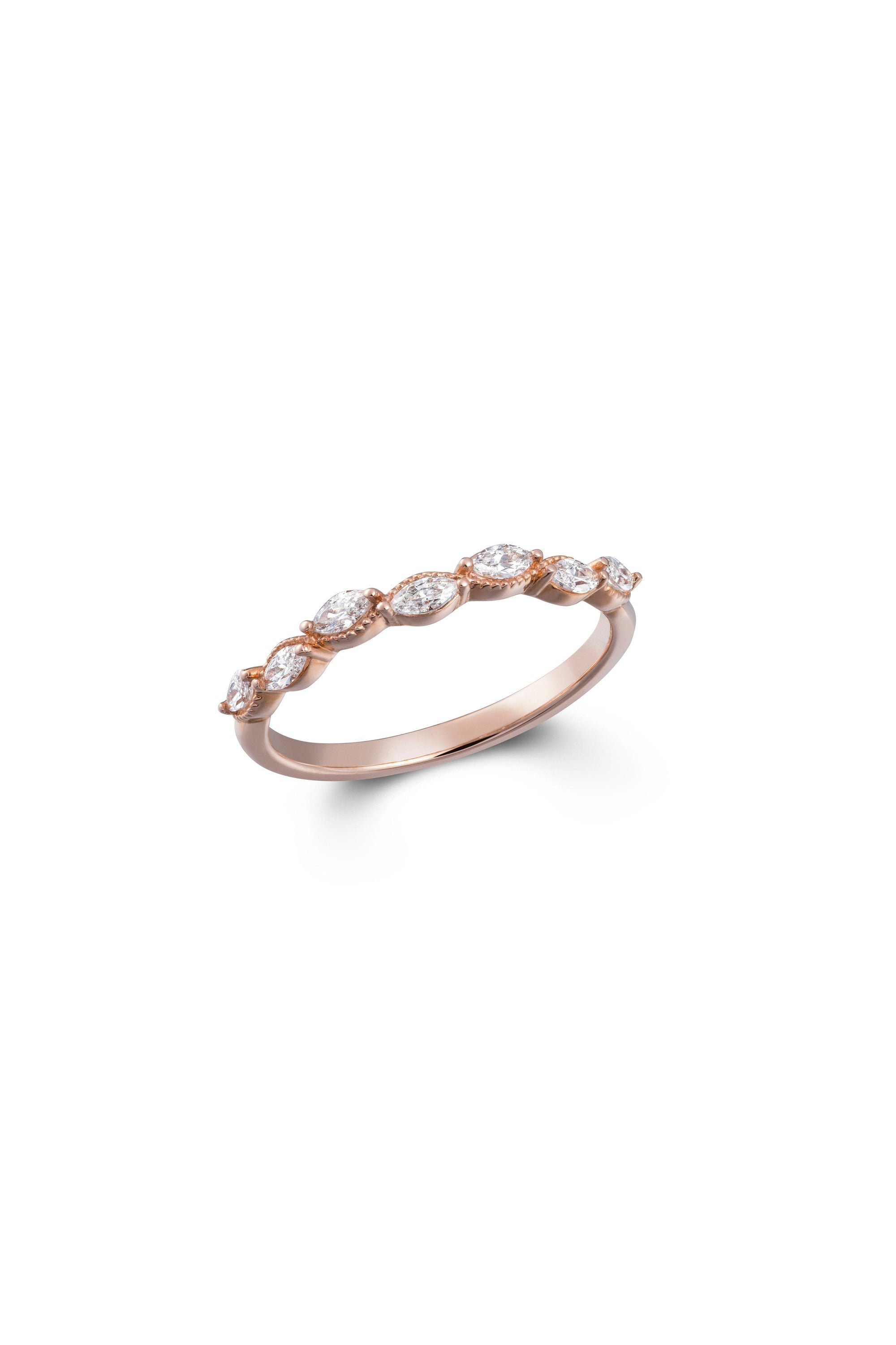 Dancing Marquise Eternity Ring-The Diamond Setter