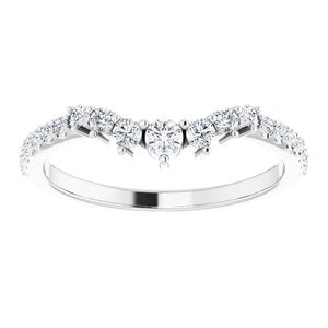 Angetenar - Diamond Set Contoured Band-The Diamond Setter