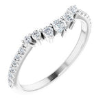 Angetenar - Diamond Set Contoured Band-The Diamond Setter