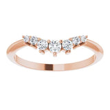 Arrakis - Diamond Set Wedding Band-The Diamond Setter