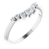 Arrakis - Diamond Set Wedding Band-The Diamond Setter