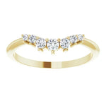 Arrakis - Diamond Set Wedding Band-The Diamond Setter