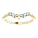 Arrakis - Diamond Set Wedding Band-The Diamond Setter