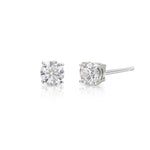 Diamond Stud Earrings in 9ct gold-The Diamond Setter