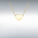 Engravable Heart Pendant-The Diamond Setter