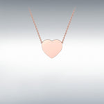 Engravable Heart Pendant-The Diamond Setter