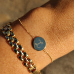 Engravable Disc Bracelet-The Diamond Setter