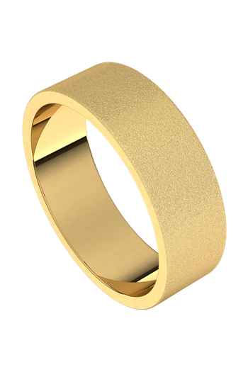 Unique Wedding Ring with Glass Blast Finish-The Diamond Setter
