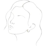 Front Back Diamond Earrings-The Diamond Setter