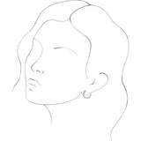 Front Back Diamond Earrings-The Diamond Setter