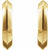 Knife-Edge Huggie Earrings-The Diamond Setter