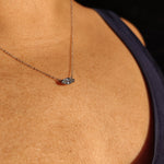 Marquise solitaire pendant east to west setting-The Diamond Setter