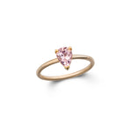 Dainty Morganite Ring-The Diamond Setter