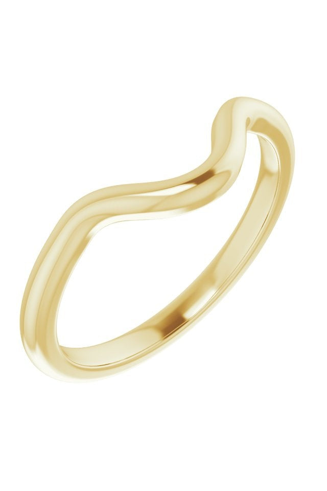Wedding Band for Oval Engagement Ring-The Diamond Setter