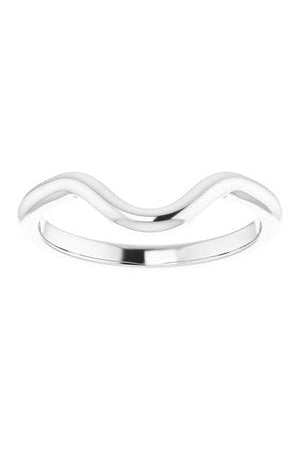 Wedding Band for Oval Engagement Ring-The Diamond Setter