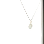 Disc pendant with platinum jubilee hallmark-The Diamond Setter