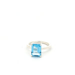 Swiss Blue Topaz Dress Ring-The Diamond Setter