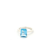 Swiss Blue Topaz Dress Ring-The Diamond Setter