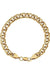 Solid Gold Link Charm 7" Bracelet-The Diamond Setter