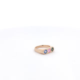Trio of Sapphire Ring-The Diamond Setter