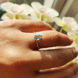 Aquamarine Ring-The Diamond Setter