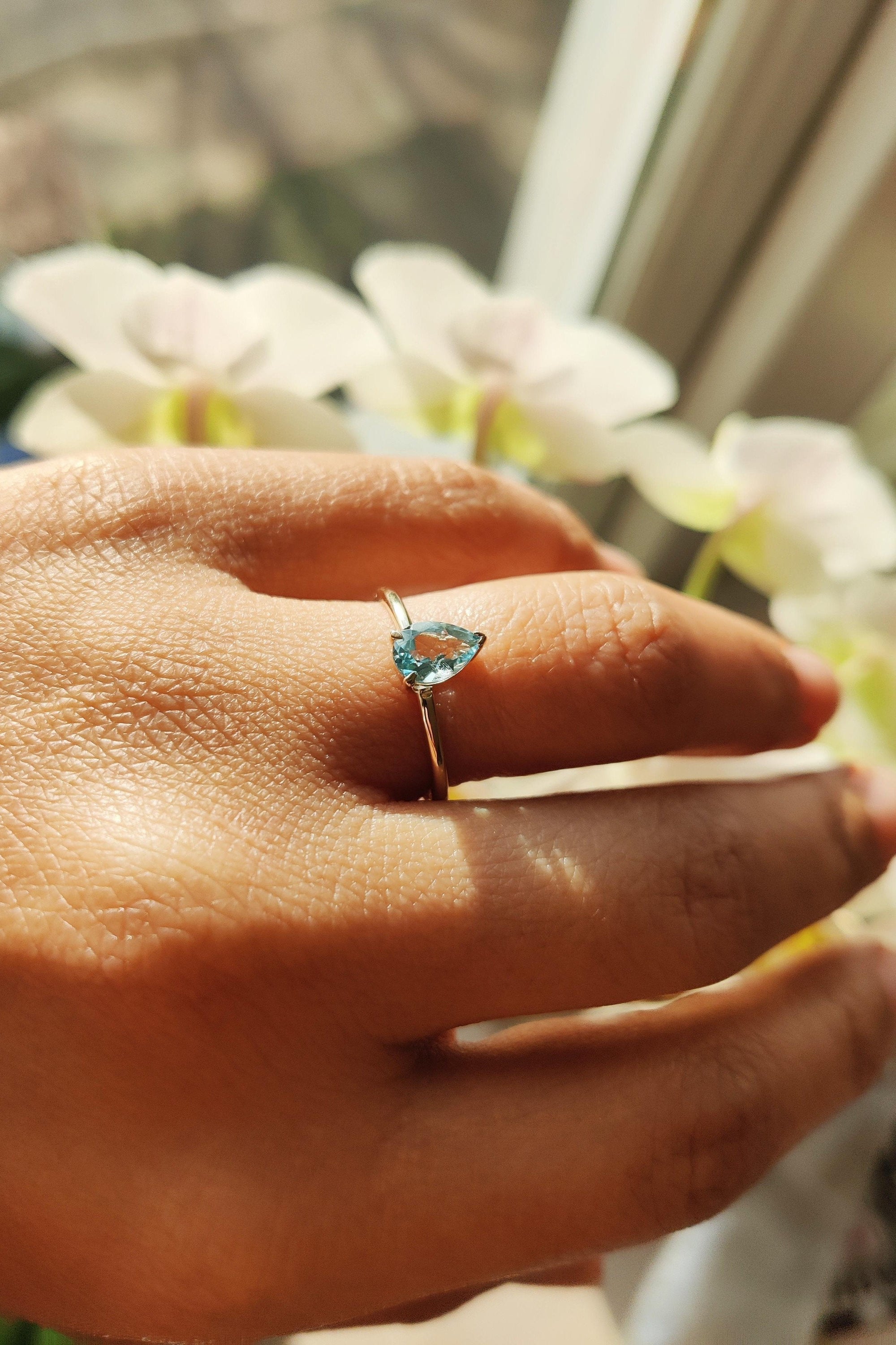 Aquamarine Ring-The Diamond Setter