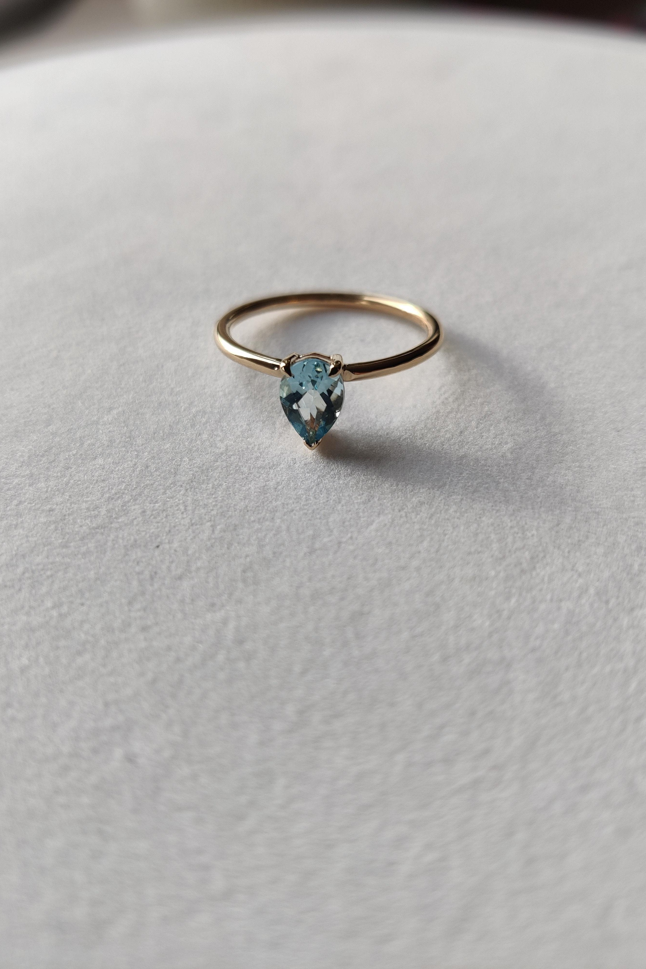 Aquamarine Ring-The Diamond Setter