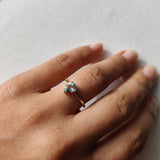 Aquamarine Ring-The Diamond Setter