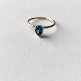 Blue Topaz Ring-The Diamond Setter
