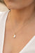 Dewdrop Pendant in 9 carat Gold with white diamonds-The Diamond Setter